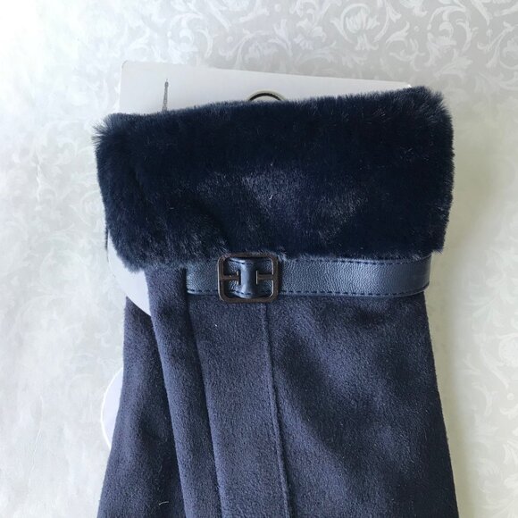 Elle Women   Gloves  Lined  Smart Touch MSRP Blue  $36 - Picture 3 of 7